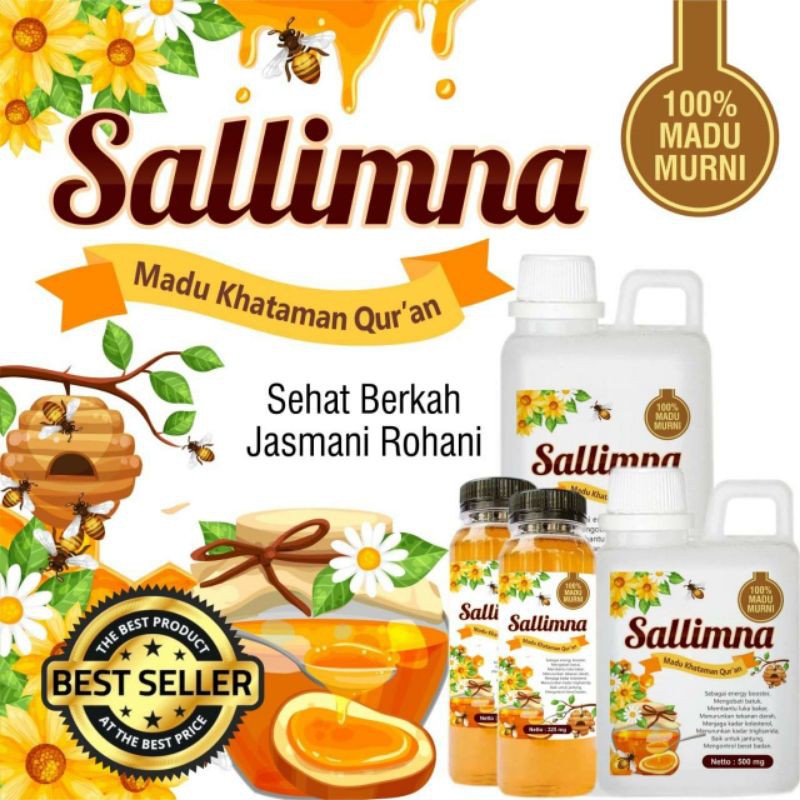 

Madu Khataman Qur'an Sallimna 1Kg