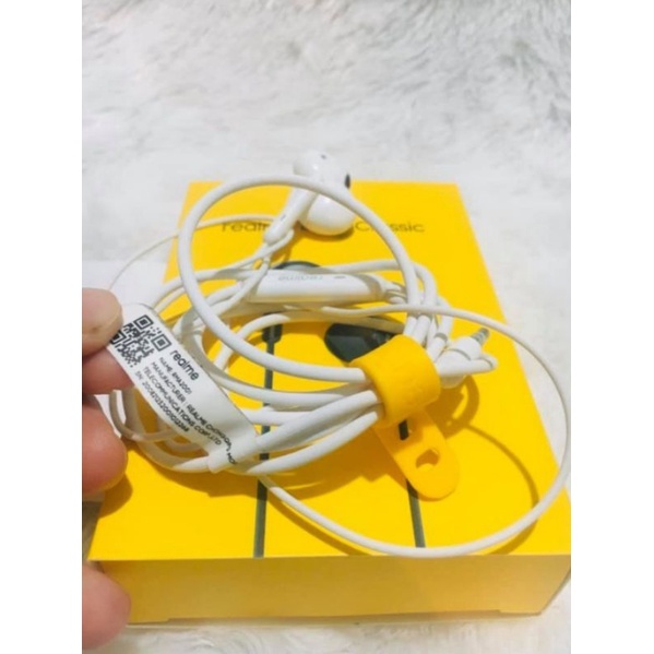 Headset Handfree Realme Buds Classic Original Rma-2001 Headset Realme Ma-2001  Realme Buds Classic Ma20 &amp; Realme R112/R113/R50 - With Mic Realme Earphone