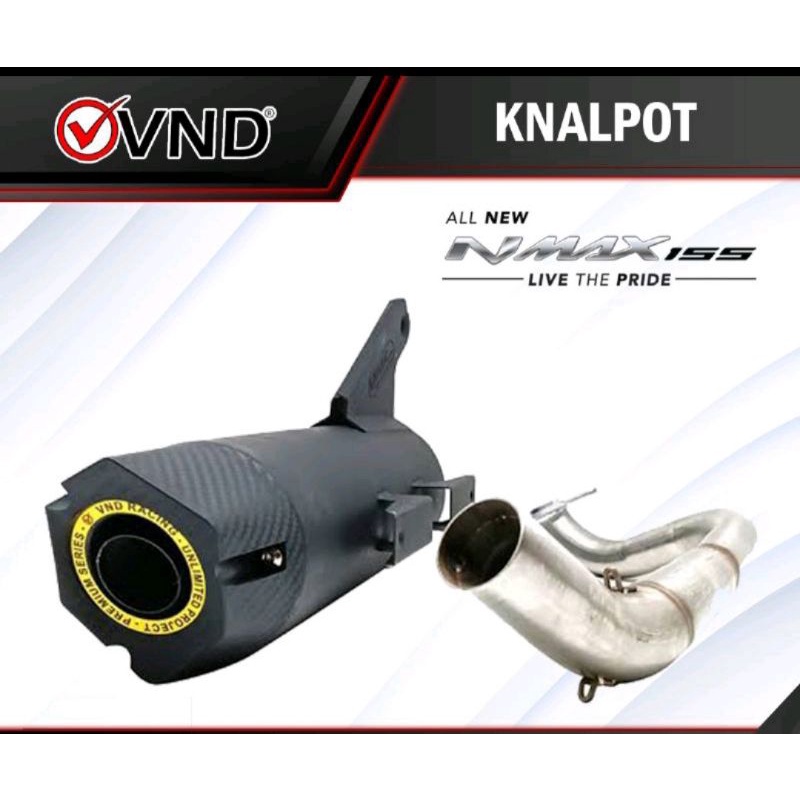 Knalpot VND AK 777 nmax 2020 aerox connected