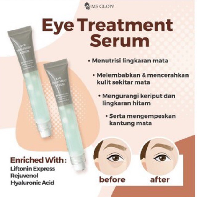 EYE TREATMENT SERUM MS GLOW