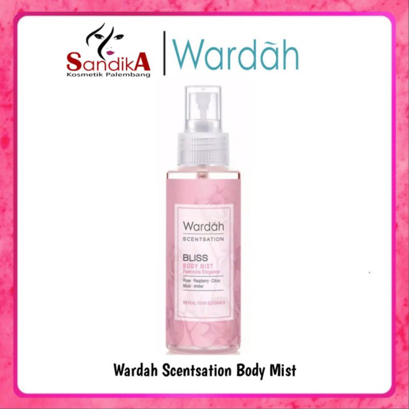 Wardah scentsation Body mist/ parfume