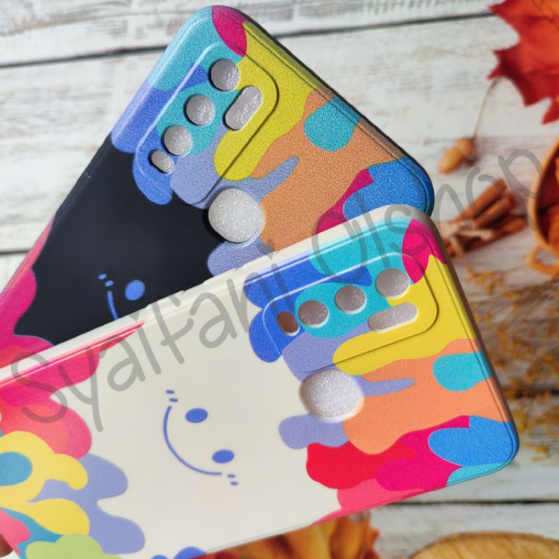 Case Smile Vivo Y50 / Vivo 1935 Softcase Smile Candy Colour Soft TPU Lembut