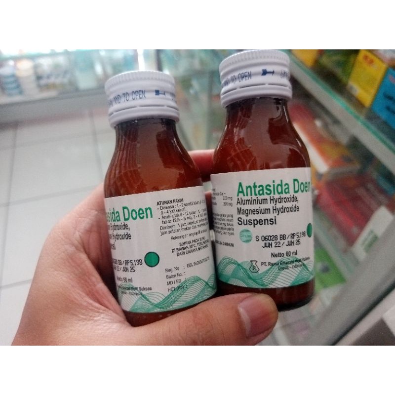 Jual Antasida DOEN Suspensi 60 Ml | Shopee Indonesia