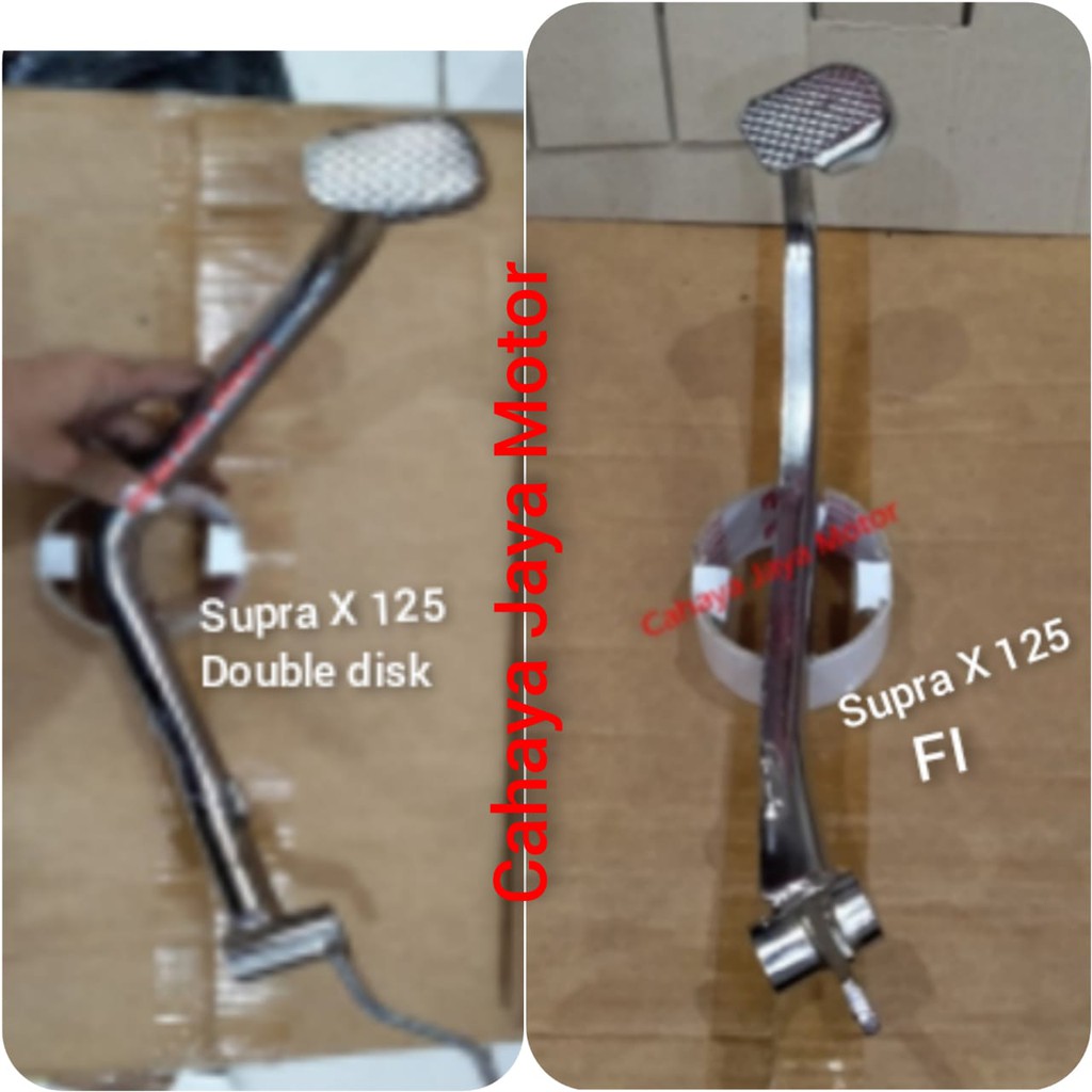 Pedal Rem Tuas Pijakan Rem Supra X 125 FI Supra X 125 Double Disk berkualitas