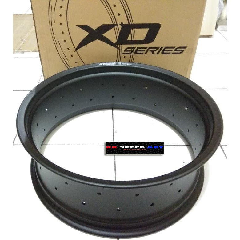 Velg Rossi XD 6 Inch Black Doff Velg Sprint XD 17x6 Inch