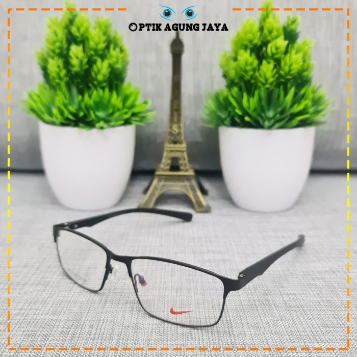 Kacamata Minus Pria - (Gratis Lensa) Frame Kacamata Minus Baca Pria Nike Sporty Premium