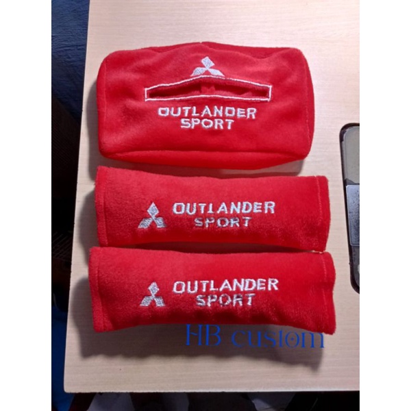 bantal headrest mitsubishi outlander sport aksesoris interior mobil 03