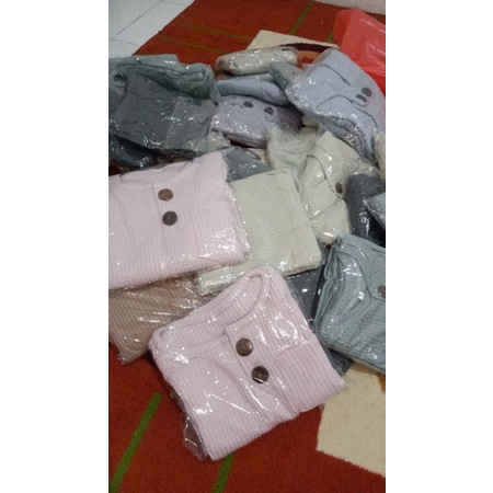 Set Kiano Waffle Uniqlo