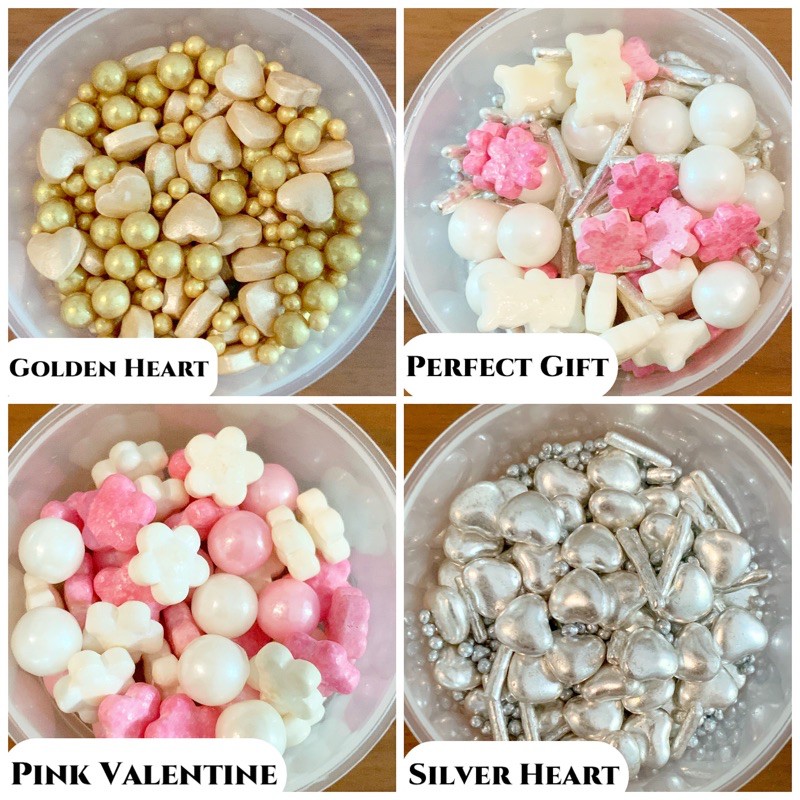 

Cake Sprinkle kue candy edible valentine series