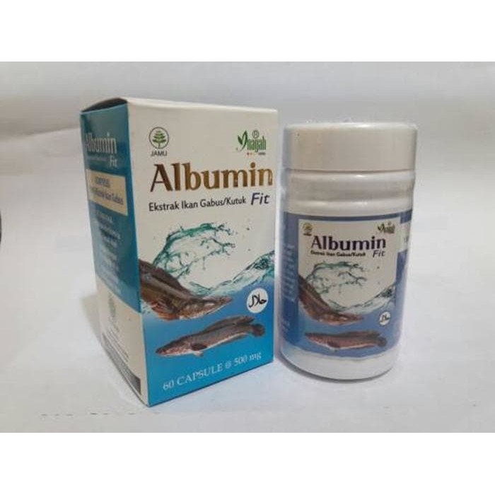 Jual Albumin Fit Kapsu Ekstrak Ikan Gabus Pro Albumin Obat Pasca Operasi Berkualitas