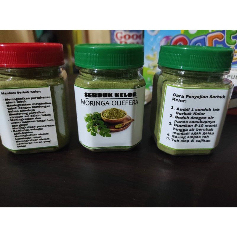 Serbuk Daun Kelor Teh daun kelor