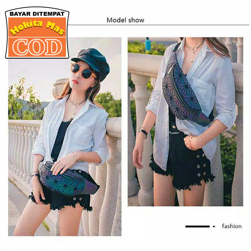 READY STOCK! WAISTBAG 3D PRIA &amp; WANITA GENDUT IMPORT