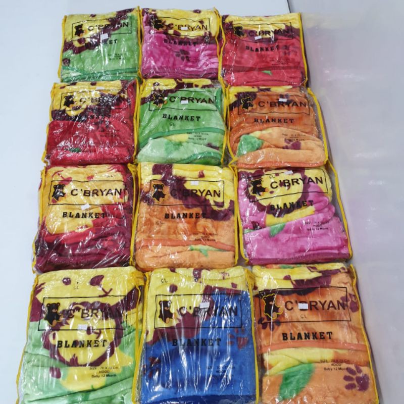 SELIMUT BAYI BULU C'BRYAN SIZE 70×70