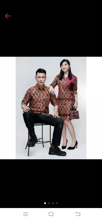 Batik Couple / Rok Span / Batik Sarimbit Talitha Prada