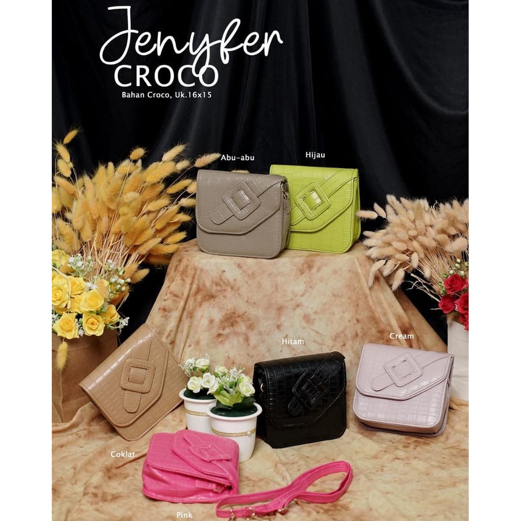 Tas Wanita Terbaru 2021 – JENYFER CROCO - Tas Wanita - Tas Wanita Branded -  Tas Cantik