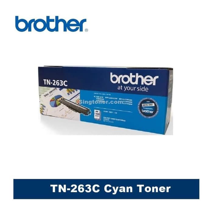 Brother Toner TN-263C Original Cyan for DCP-L3551CDW TN-263