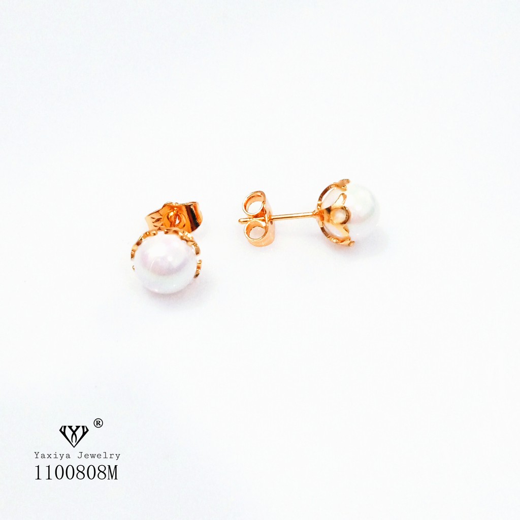 

Anting Tusuk Mutiara Perhiasan Lapis Emas 18K Yaxiya Jewelry 087
