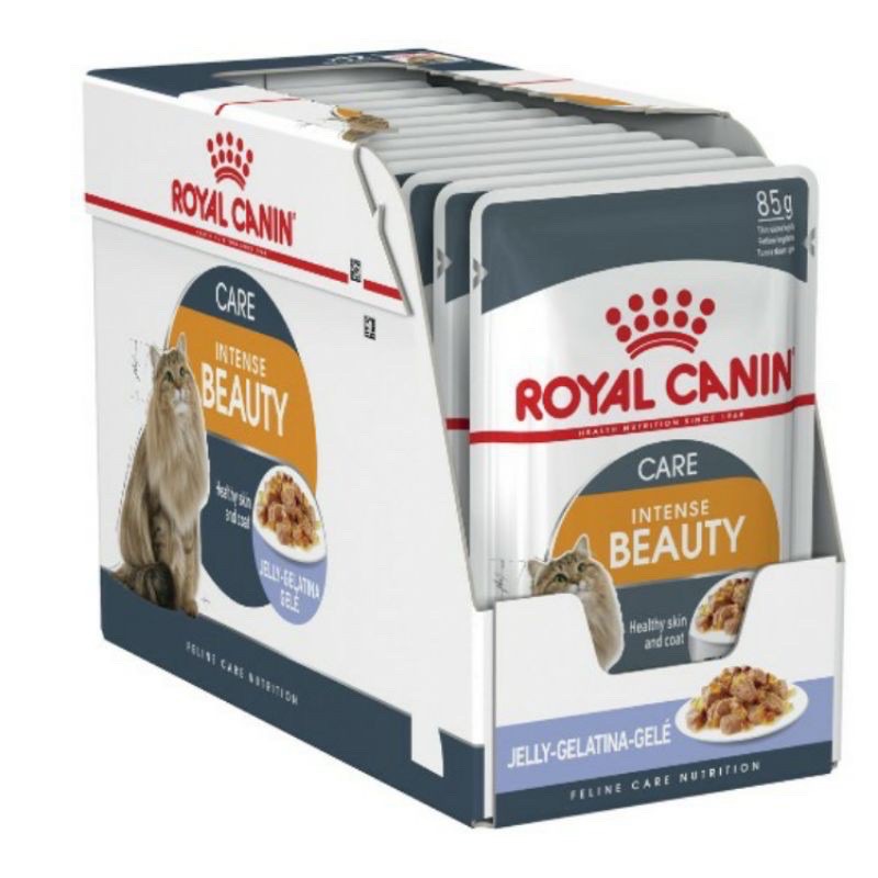 Royal Canin care Intense Beauty Pouch Wet food makanan kucing cat food