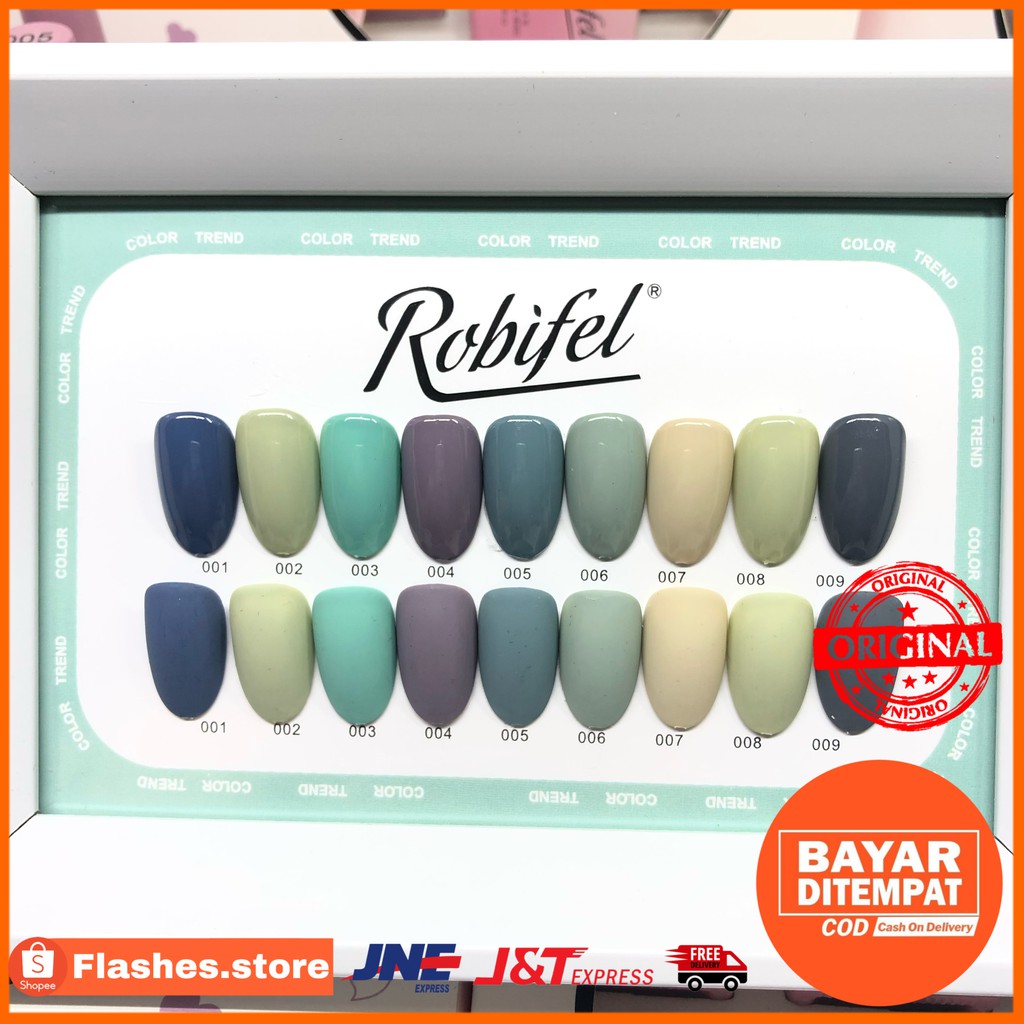 ROBIFEL SERIES OVERCAST NAIL POLISH GEL Made In Korea