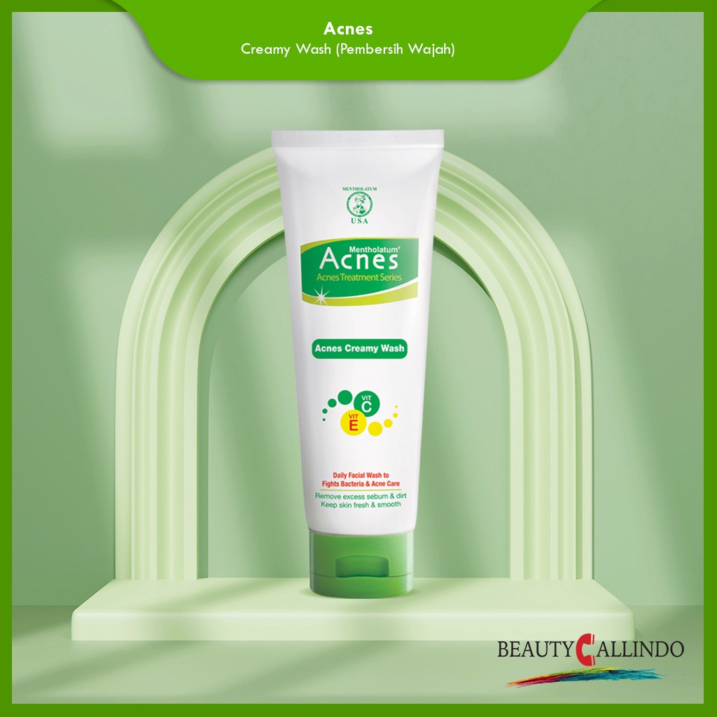 Acnes Creamy Wash | Pembersih Wajah Gel Jerawat