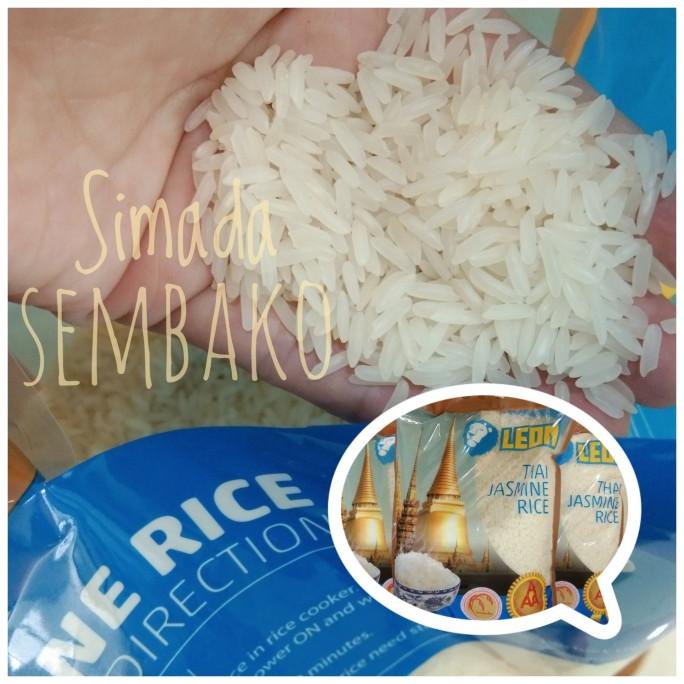 

Diskon Beras Thailand Thai Jasmine Rice " LEON " AAA. PREMIUM, wangi, bersih Diskon