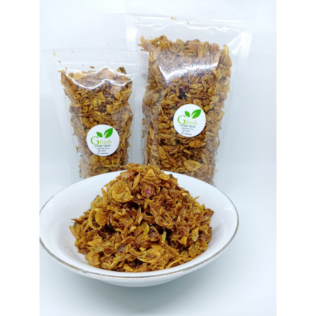 

Bawang Goreng Original ASLI Renyah! 100gr