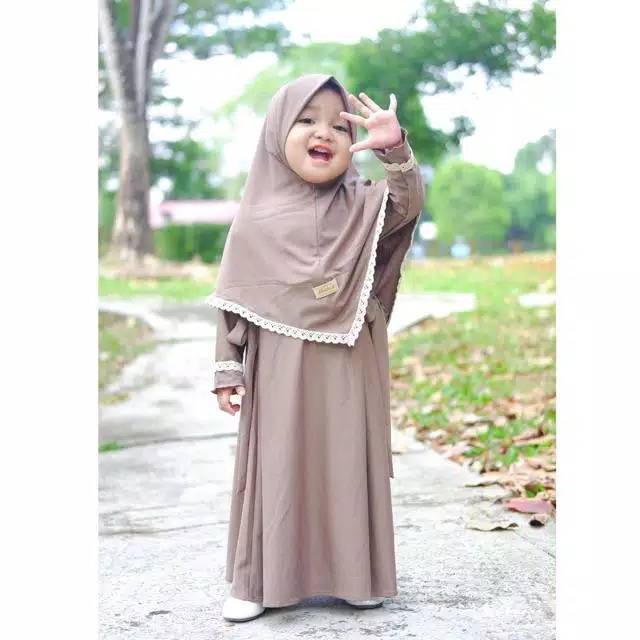 COD / Gamis Anak Khadijah Usia 6 bln- 2 th premium