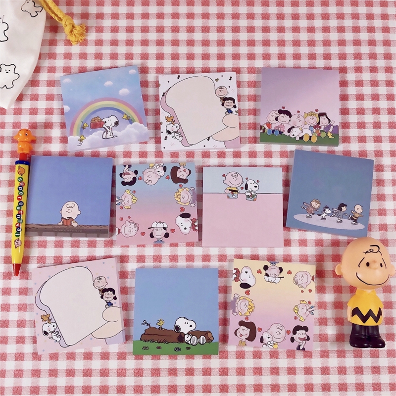 Buku Notes Motif Kartun Snoopy