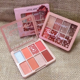 PEACH BLOSSOM Anylady Peach Blossom 8 Color Eyeshadow Eye Shadow