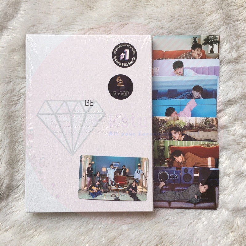 [kstuffind] SHARING BTS BE ESSENTIAL EDITION POSTER PC RANDOM GROUP PHOTOCARD RM NAMJOON PC ALBUM