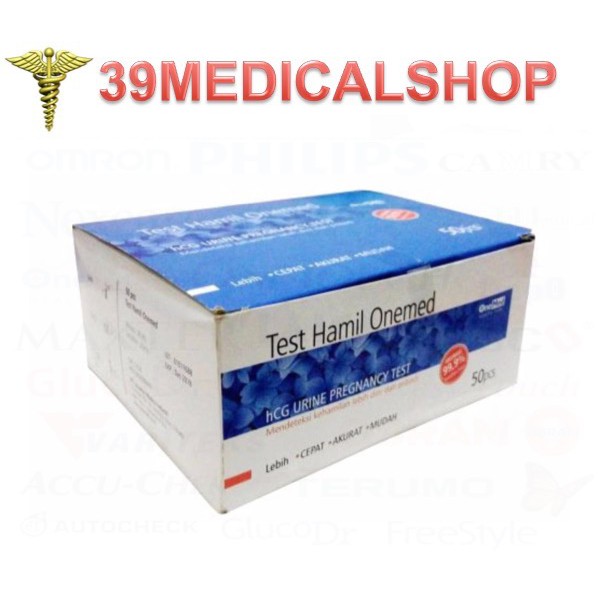 TES HAMIL ONEMED BIRU GROSIR-ALAT TEST HCG ONEMED - ISI 50