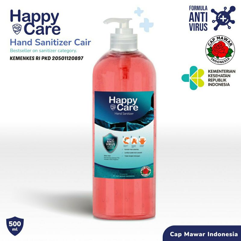 HAND SANITIZER cair 500 ml ANTISEPTIC 500ml ANTISEPTIK ANTI SEPTIK