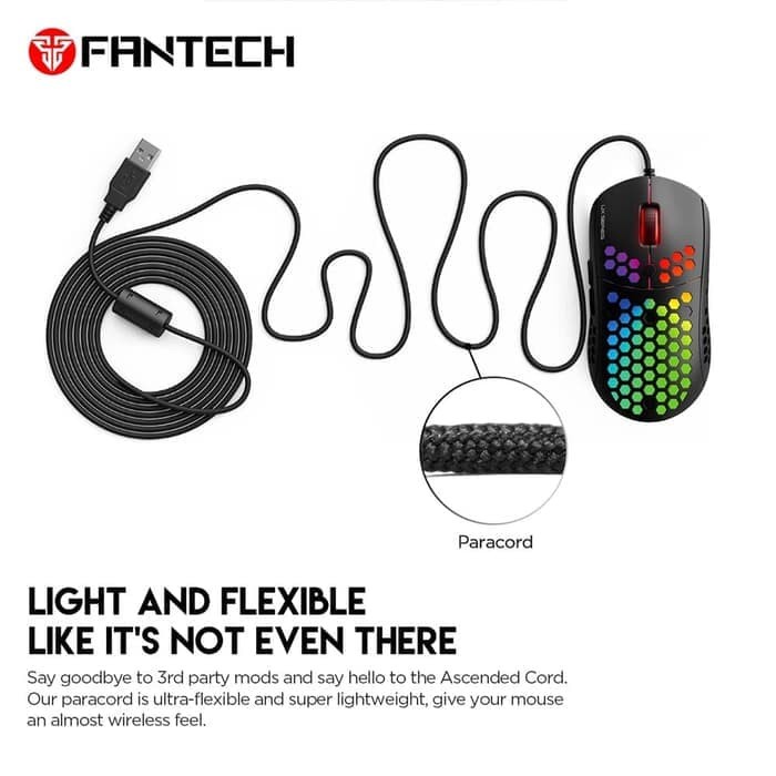 Fantech HIVE UX2 Pixart 3360 Mouse Gaming