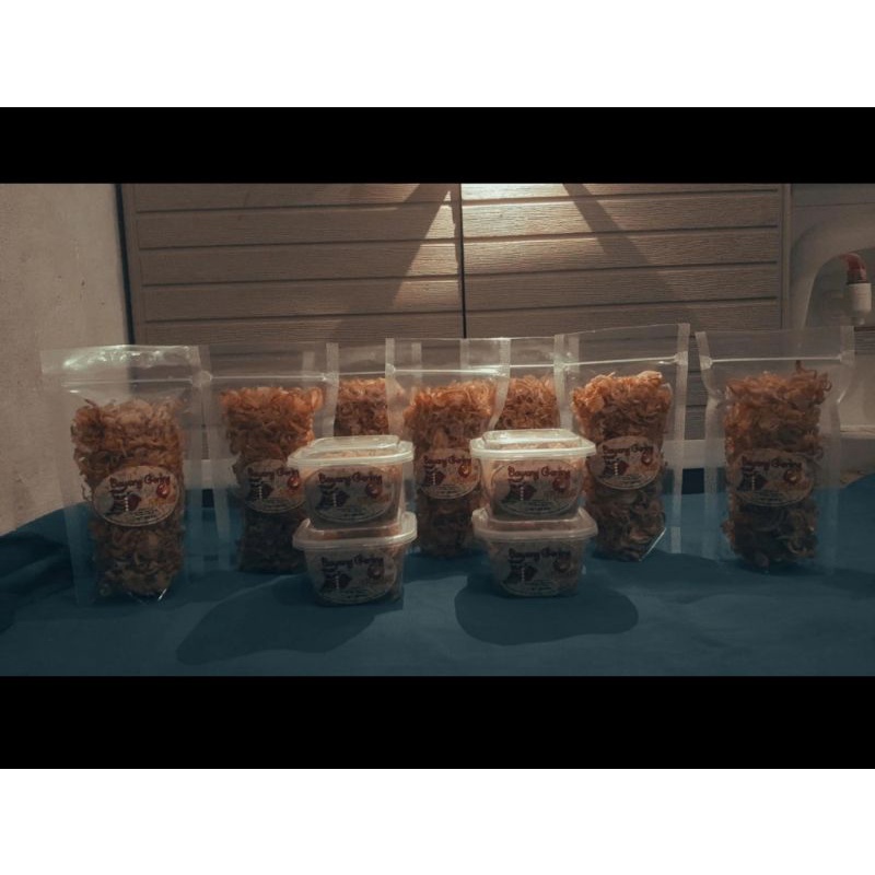 

Bawang goreng *TiSadang Boga rasa* | Cemilan ringan | Makanan ringan | Bervariasi rasa | ready✅