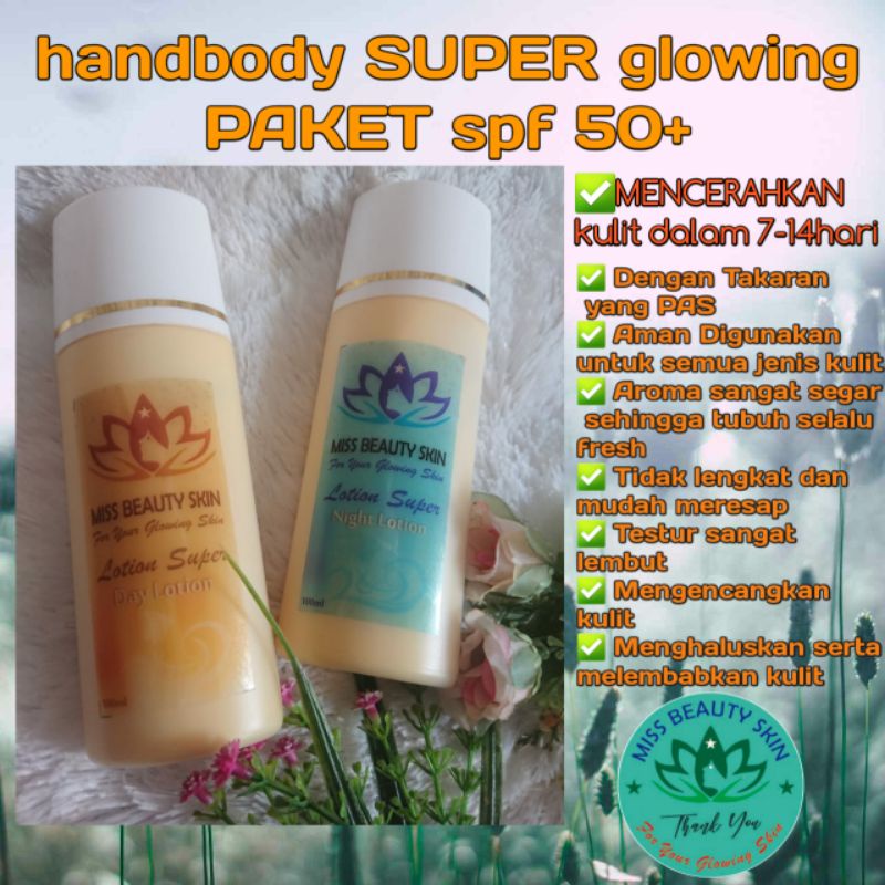 Dosting Hand Body Lotion Super Whitening Miss Beauty Skin Care Hbl Pemutih Original Dosis Tinggi COD