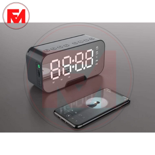 SPEAKER JAM BLUETOOTH DIGITAL ALARM ANALOG DI CAS / MAKASSAR/Fancy_makassar