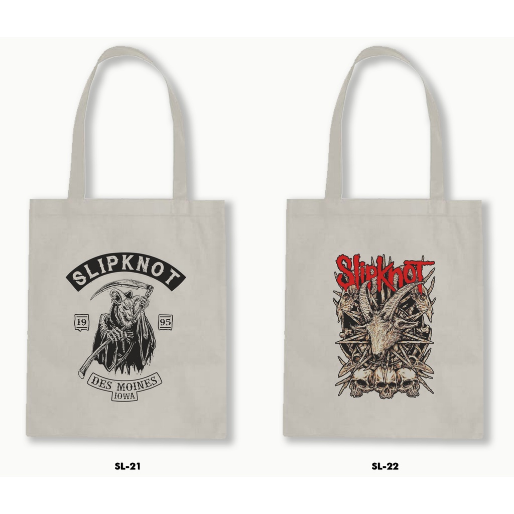 TOTE BAG RESLETING - SLIPKNOT 02