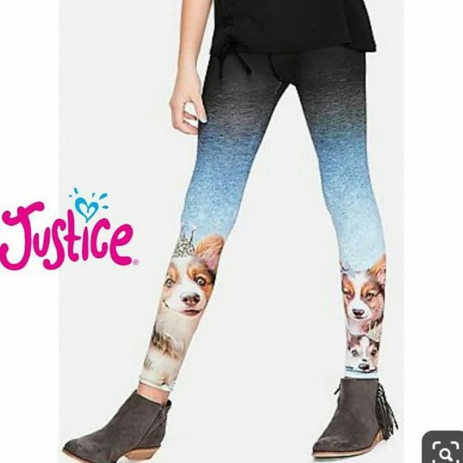 Legging anak perempuan merk justice sisa ekspor (motif gugug)