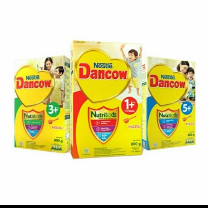 

BISA COD Dancow 1+,3+,5+ 800gr vanila,coklat,madu - Coklat, 5+