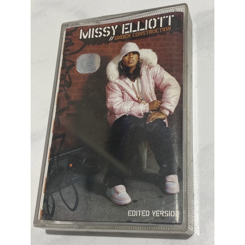 kaset pita tape MISSY ELLIOTT // UNDER CONSTRUCTION