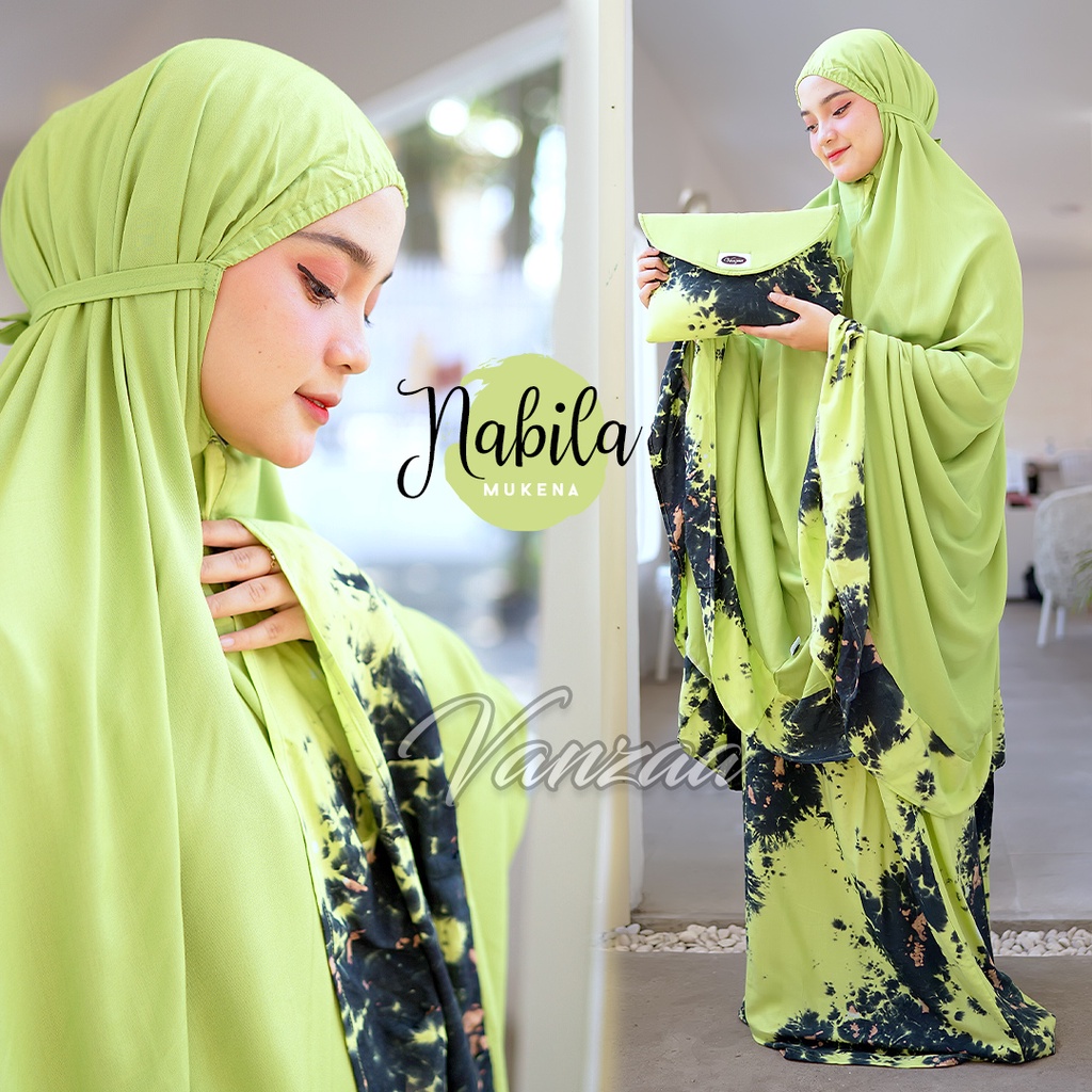 Mukena Bali Dewasa tie dye nabila original vanzaa 2022