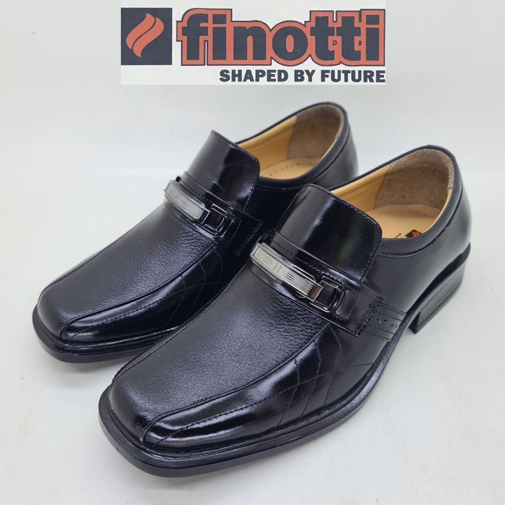 Sepatu pantofel premium kulit asli Finotti 8905