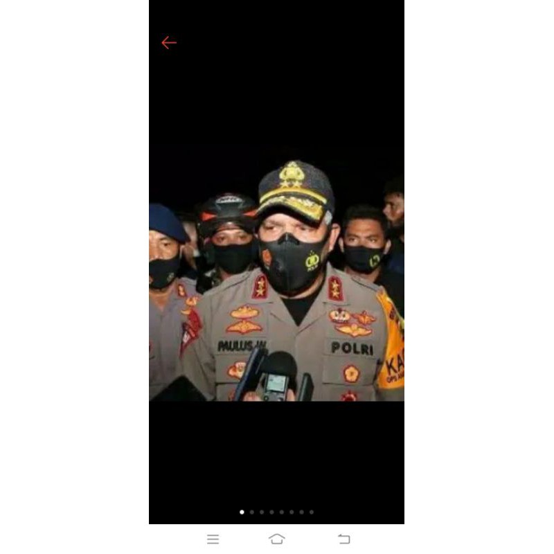 masker TNI/ POLRI