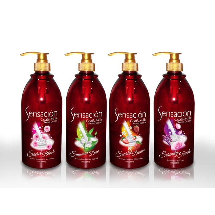 Sensacion Goats Milk Shower Cream 1000Ml