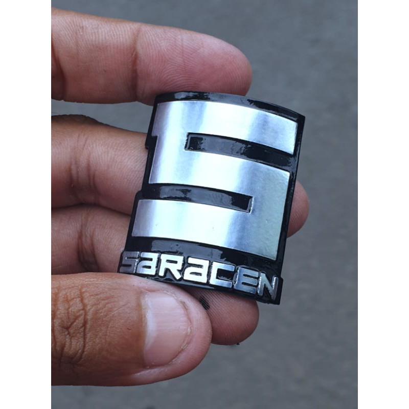 Head tube Badge / Head badge SARACEN - Emblem Sepeda SARACEN