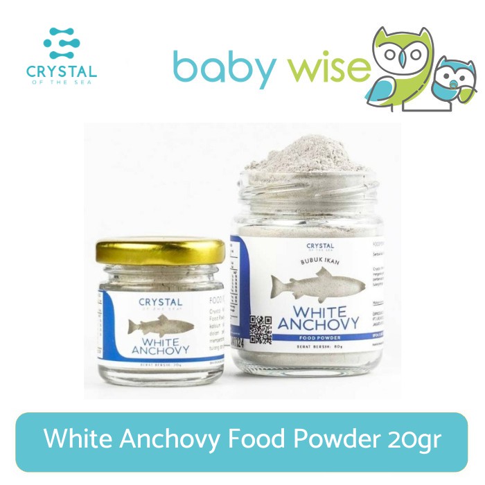 

Crystal Of The Sea White Anchovy Food Powder - 20gr