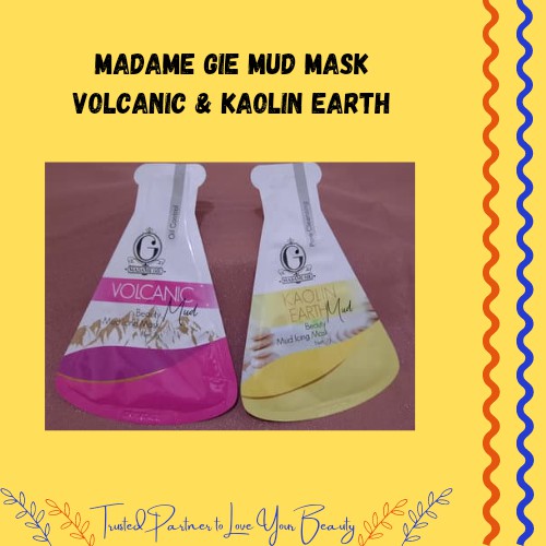 MADAME GIE MASK/MASKER MADAME GIE/Madame Gie Beauty Mud Icing Mask/SkinCare Masker Lumpur