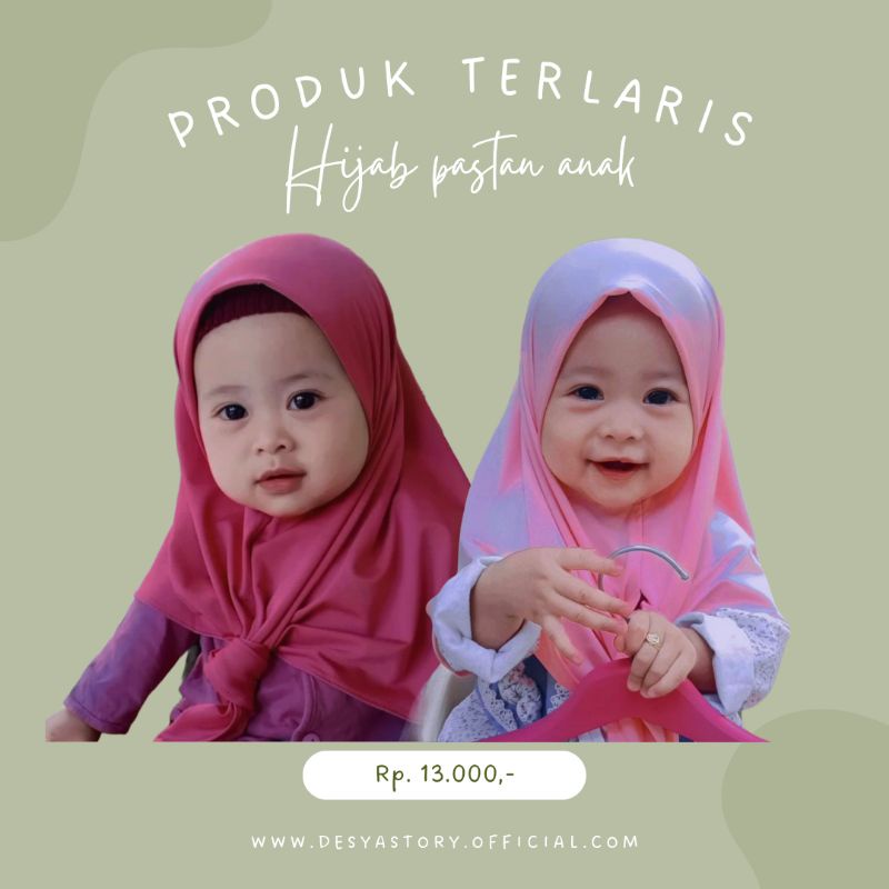 Hijab Pastan Anak