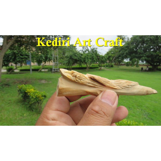 JUAL PRODUK ASLI Pipa ONCE KAYU CENDANA MERAH Jawa Ukir Ular 01US KEDIRI ART CRAFT