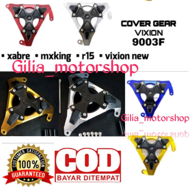 Cover Blok Mesin Cover Engine Anzine Cnc Cover Mesin Vixion Xabre MX King